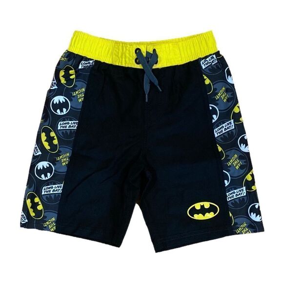 NWT! DC Comics Batman Swim Trunks - Picture 1 of 3